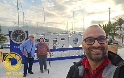 יום טיול – לנצל את יום הנחיתה – נהג מדריך סקיפר – אילן לזרוביץ – טיול מונגש – זוג פנסיונרים